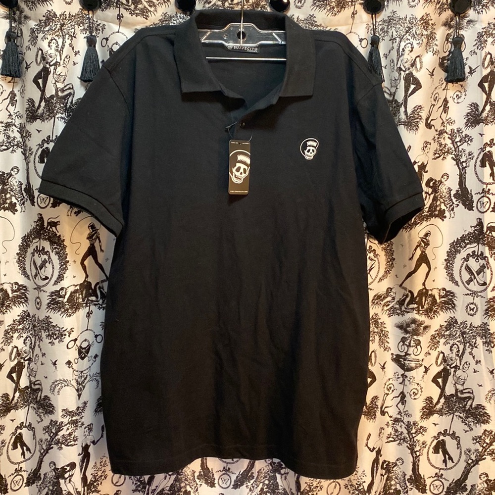 Suavacito brand new men’s polo type shirt size M